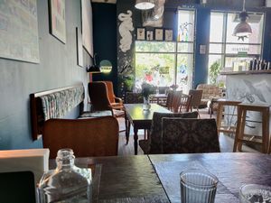 Chairs are very comfortable! at MIRZAM COCKTAIL BAR in Gdansk