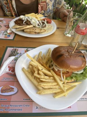   at Soraya Restaurant in Crete