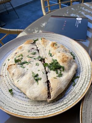 Lobiani  at Dze Best Cafe & Restaurant in Brasov