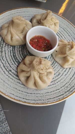 Ravioli ai funghi at Dze Best Cafe & Restaurant in Brasov
