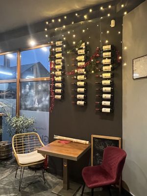 The entrancee #Veganuary at Dze Best Cafe & Restaurant in Brasov