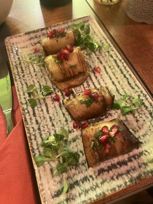 Badrijani #Veganuary at Dze Best Cafe & Restaurant in Brasov