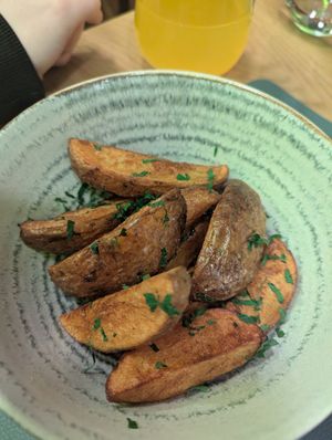 Baked potatoes at Dze Best Cafe & Restaurant in Brasov