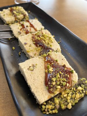 Turrón libanés   at Restaurante Monte Libano in Gran Canaria