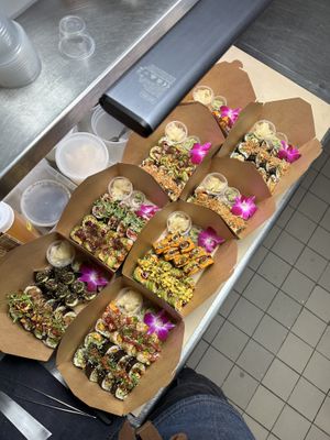   at The Vegan Sushi Spot in Houston