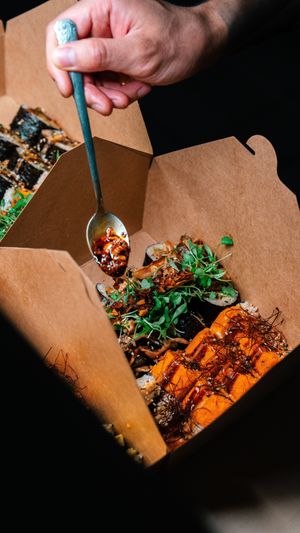   at The Vegan Sushi Spot in Houston