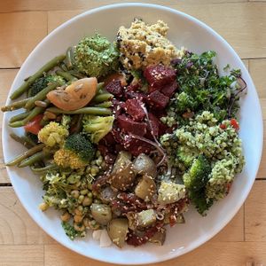 Salad buffet! Everything was very tasty!☺️  at Café Gaya in Aarhus