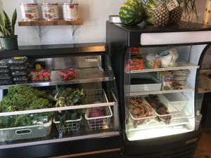 Chill produce  at Clementine Bakery in Brooklyn