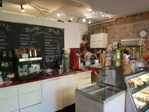kitchen at Clementine Bakery in Brooklyn