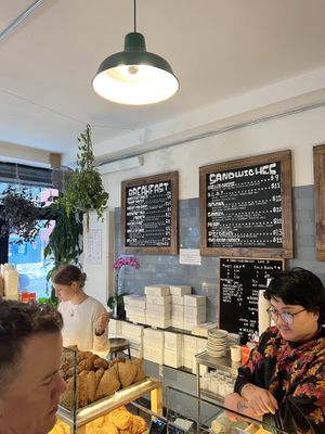   at Clementine Bakery in Brooklyn