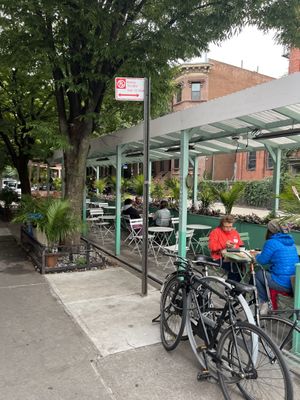   at Clementine Bakery in Brooklyn