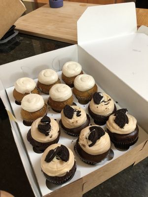 cupcakes  at Clementine Bakery in Brooklyn