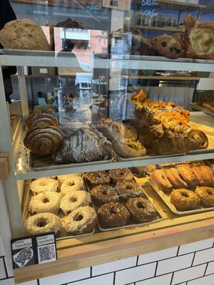 Bakery case  at Clementine Bakery in Brooklyn