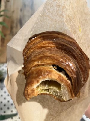 Pistacho croissant   at Clementine Bakery in Brooklyn
