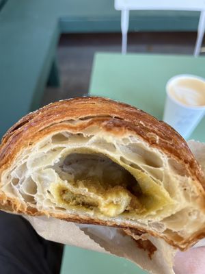 Pistacho croissant   at Clementine Bakery in Brooklyn