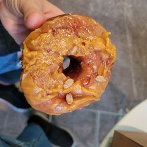 Pumpkin donut at Clementine Bakery in Brooklyn