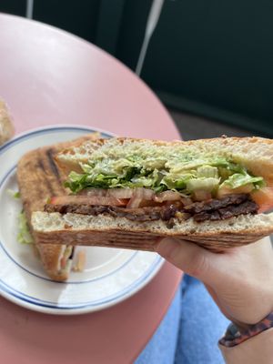 Delicious B.L.A.T.  at Clementine Bakery in Brooklyn