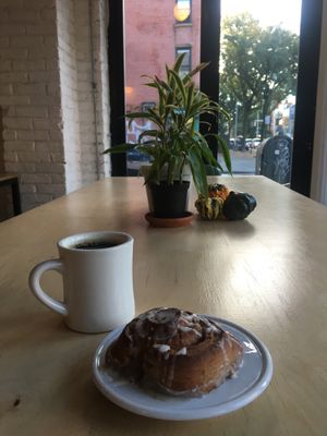 a quaint spot at Clementine Bakery in Brooklyn