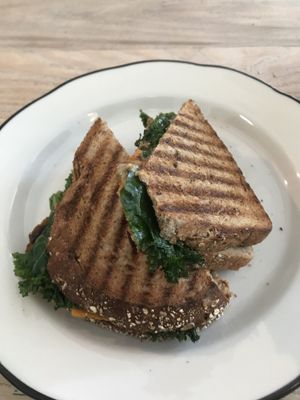 Autumnal sandwich  at Clementine Bakery in Brooklyn