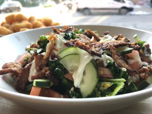 Kale salad at Clementine Bakery in Brooklyn