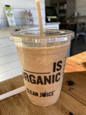 Cold brew smoothie   at Clean Juice in Concord