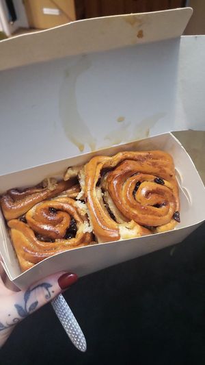 Delicious 😋. at Fitzbillies - Bridge Street in Cambridge