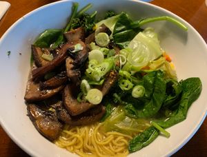 Vegan Ramen at Eatwell Organic Noodle in Florence