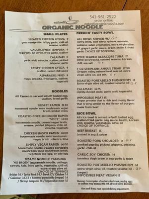  at Eatwell Organic Noodle in Florence