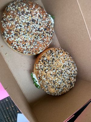 Everything but The Bagel at Doughbot Donuts in Sacramento