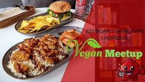 Monthly vegan Meetup; every second Saturday at d20 Board Game Cafe - Uxbridge in Uxbridge