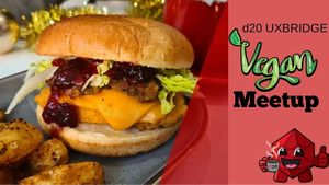 Vegan Meetup every second Saturday, see meetup.com/LHCveg for info at d20 Board Game Cafe - Uxbridge in Uxbridge