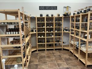 Top up your herbs and spices here!  Also nutritional yeast flakes can be refilled here. at Newark Eco Refill in Newark