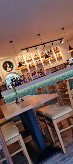 Bar at Miss Vegan in Berlin