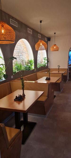 Inside at Miss Vegan in Berlin