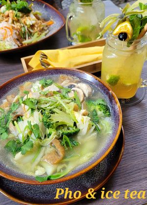 Big portions nicely presented at Miss Vegan in Berlin