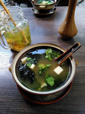 Miso-Suppe at Miss Vegan in Berlin
