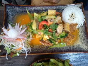Red curry at Miss Vegan in Berlin