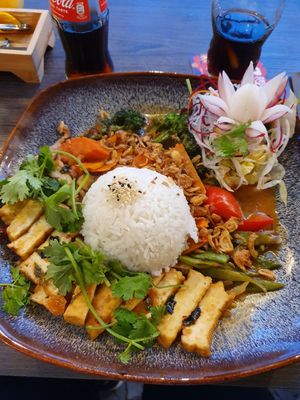 Nr 52 mit Tofu 😋 at Miss Vegan in Berlin