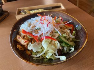 Tasty salad at Miss Vegan in Berlin