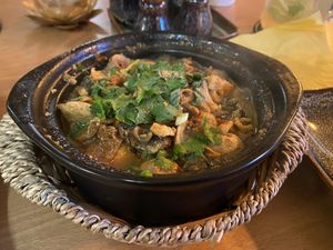 Tofu mushroom dish   at Miss Vegan in Berlin