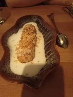 Dessert mango at Miss Vegan in Berlin