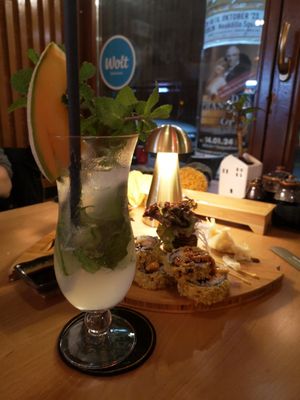 Moscow mule at Miss Vegan in Berlin