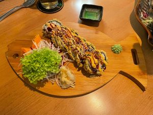 Tempura role 162  at Miss Vegan in Berlin