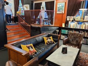 Inside at Battery Park Book Exchange in Asheville