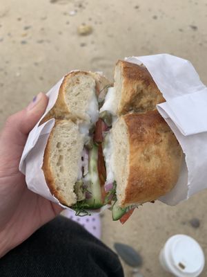   at Bagel Hound in Wellfleet