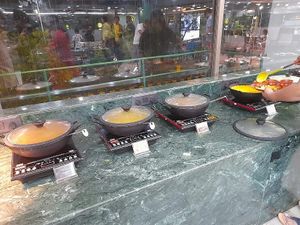 Varieties of rice at Ghee Gud in Ahmedabad