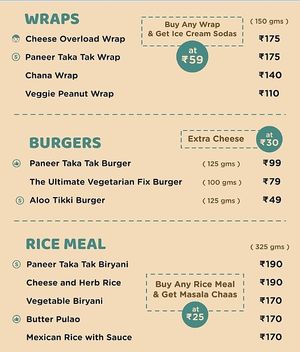 Menu 2 at Hocco eatery- Anandnagar (Havmor) in Ahmedabad