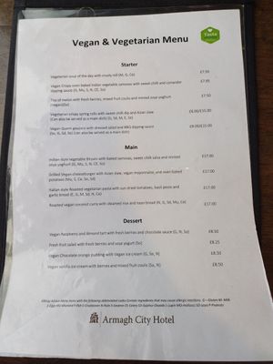  at Armagh City Hotel in Armagh