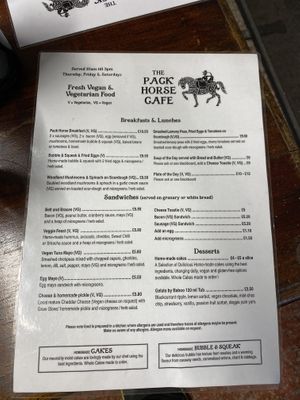   at The Pack Horse Cafe in Bridport