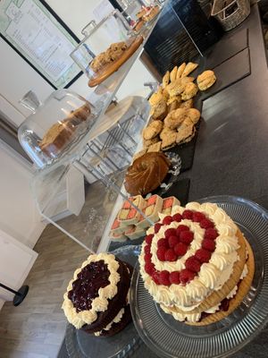 Typical selection at counter  at The New Denver in Cullen